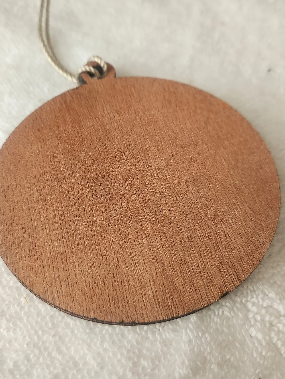 Laser Engraved Red Cardinal 'I Am Always With You' Hanging Ornaments 3